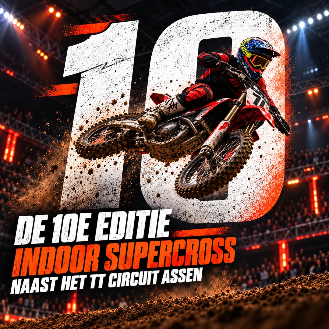 De 10e editie indoor supercross naast het TT Circuit Assen