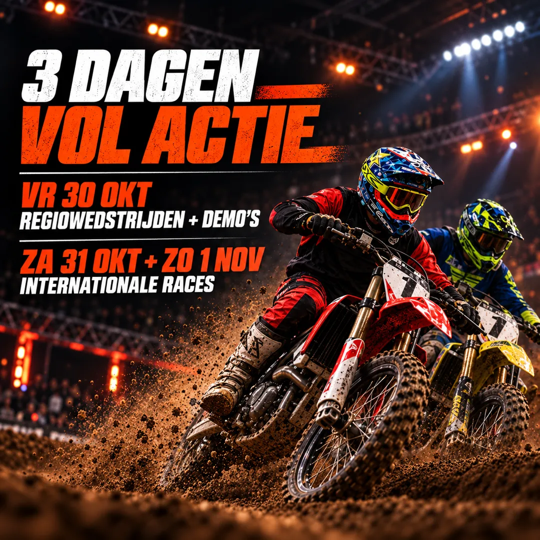 Drie dagen vol actie: vrijdag regiowedstrijden, zaterdag en zondag internationale races